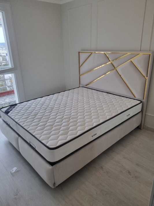 LIT COFFRE Parma Beige