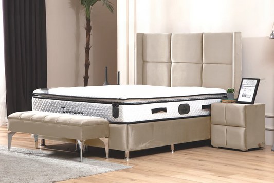 LIT COFFRE Rio Beige