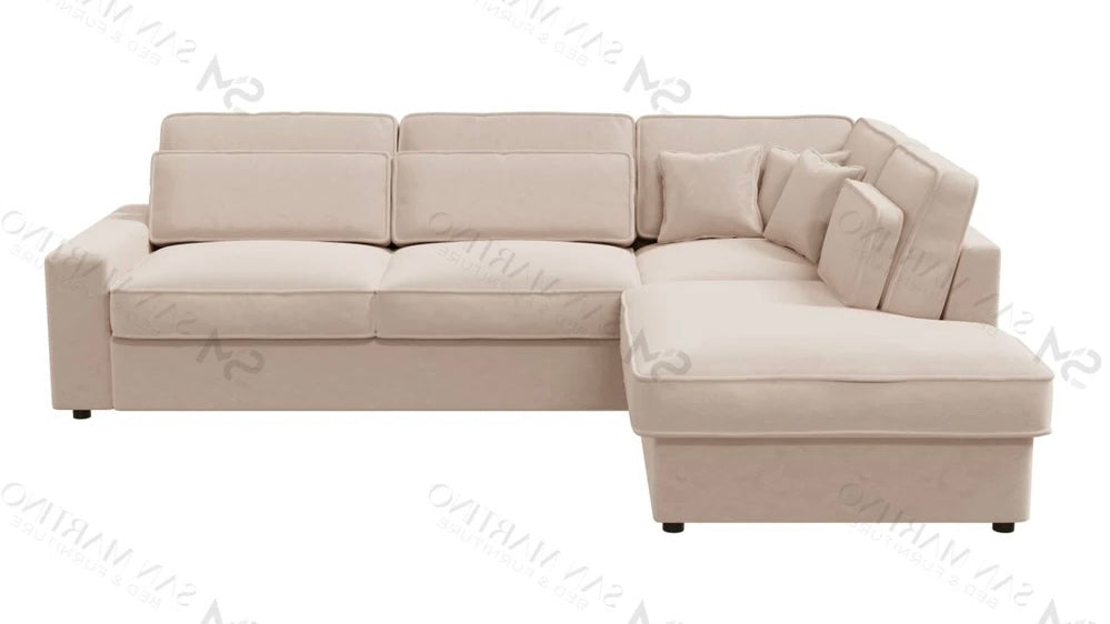 Canapé Lexus - Velours Beige 310X230
