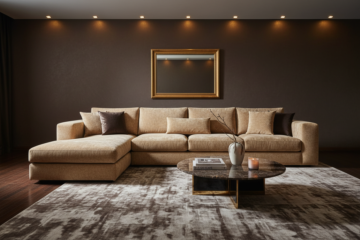 Canapé modulable luxe
